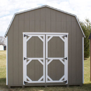 clay colored 10 ft pro series shed