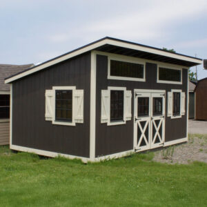 12 x 20 foot Klassic Studio shed with metal roof